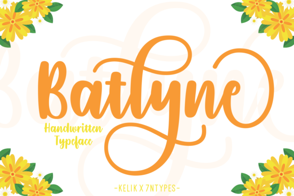 Batlyne Script Font for Modern Brand Identity