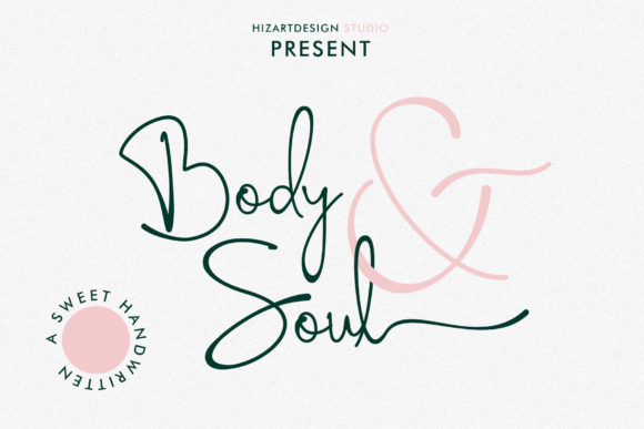 Body Soul Font for Elegant Brand Identity Design