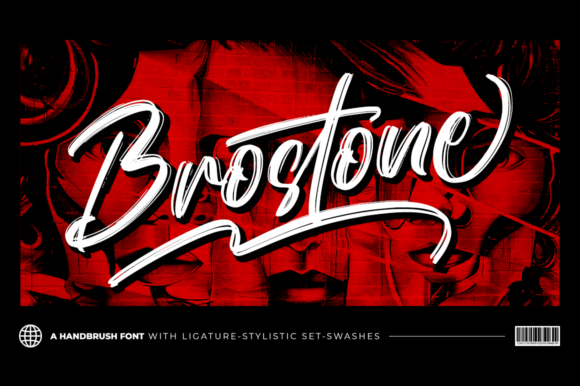 Brostone Script Handwritten Font for Creative Makers