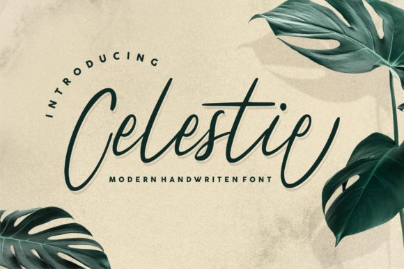 Celestie: A Delicate Script Font for Elegant Digital Branding