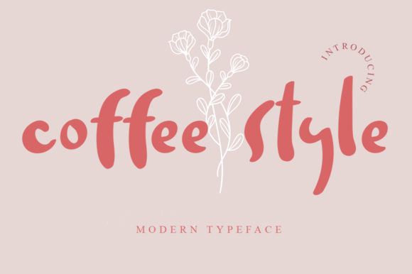 Coffee Style Font for Sophisticated Branding