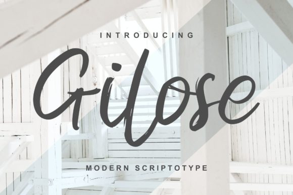 Gilose: A Delicate Script Font for Elegant Brand Identity