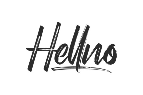 Hellno Font: Trendy Brushed Script for Campaign Headlines
