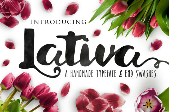 Lativa Script Font for Handmade Creatives