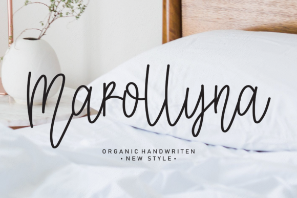 Marollyna: A Playful Thin Script Font for Handmade Creators