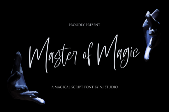 Master of Magic Script Font for Elegant Branding