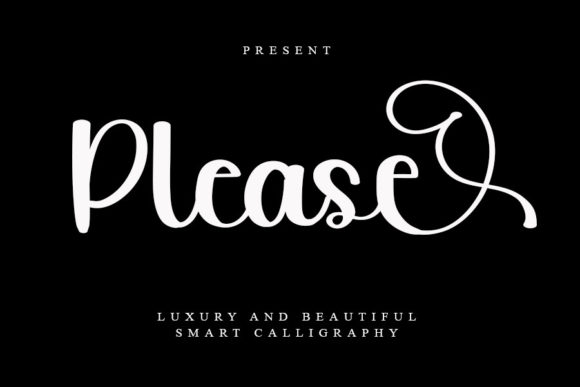 Please Script Font for Elegant Branding