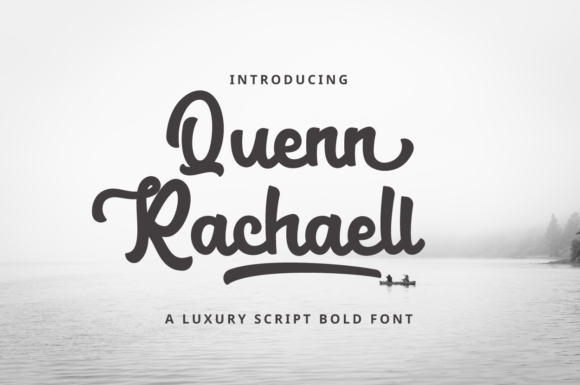 Quenn Rachaell Script Font for Elegant Brand Identity