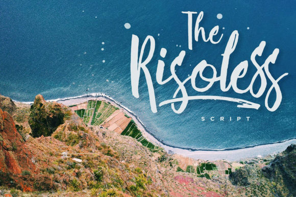 Risoless Script Font for Small Business Branding