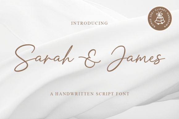 Sarah James Font for Creative Campaigns