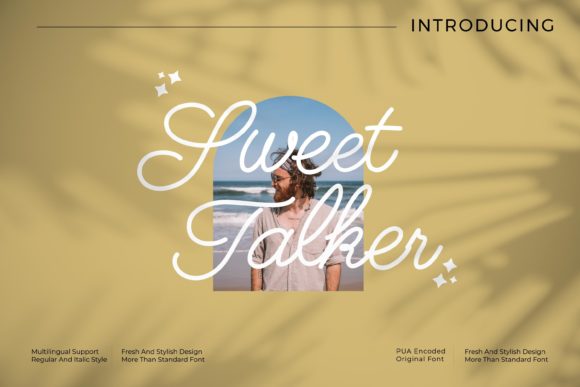 Sweet Talker Script Font for Handmade Creators