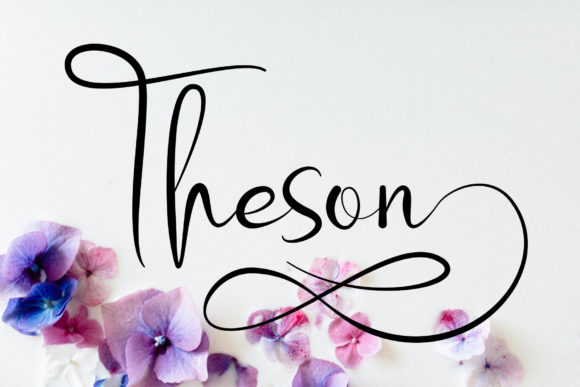 Theson Script Font for Elegant Branding Projects