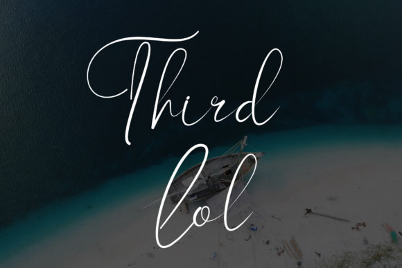 Third Lol: A Playful Script Font for Scroll-Stopping Visuals