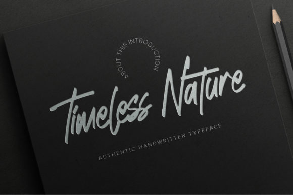 Timeless Nature Script Font for Handmade Creators