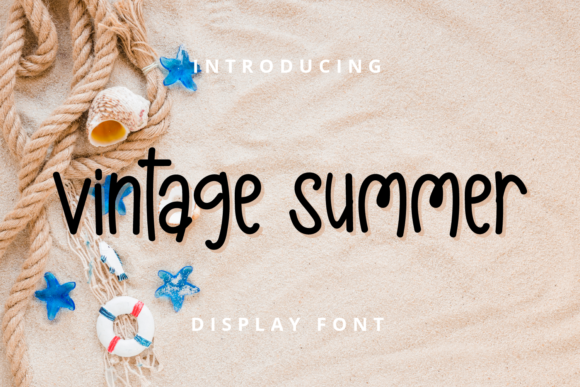 Vintage Summer Script Font for Elegant Campaigns